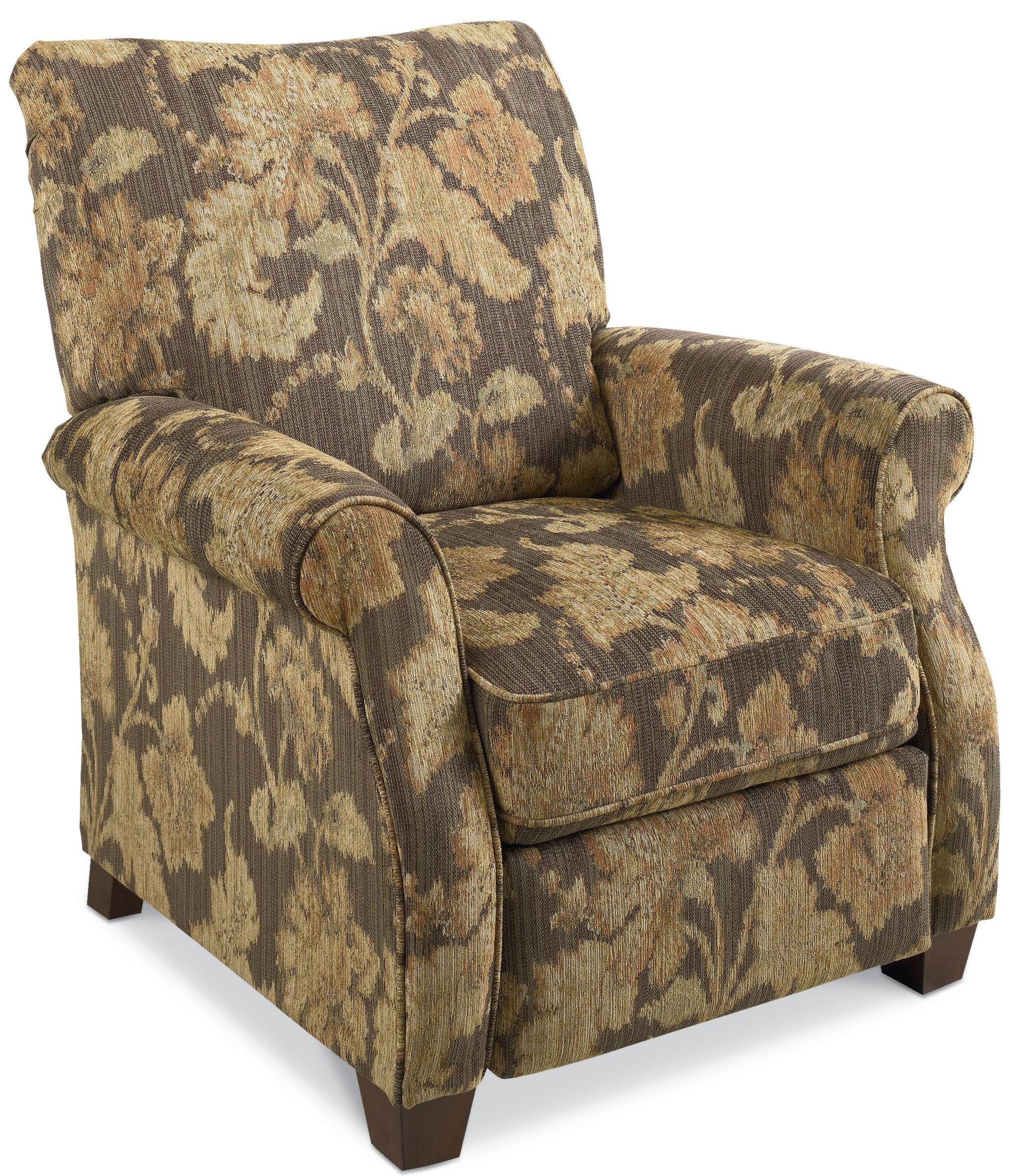 Lane Low Leg Recliners Casual Jill Loleg Recliner with Rolled Arms and